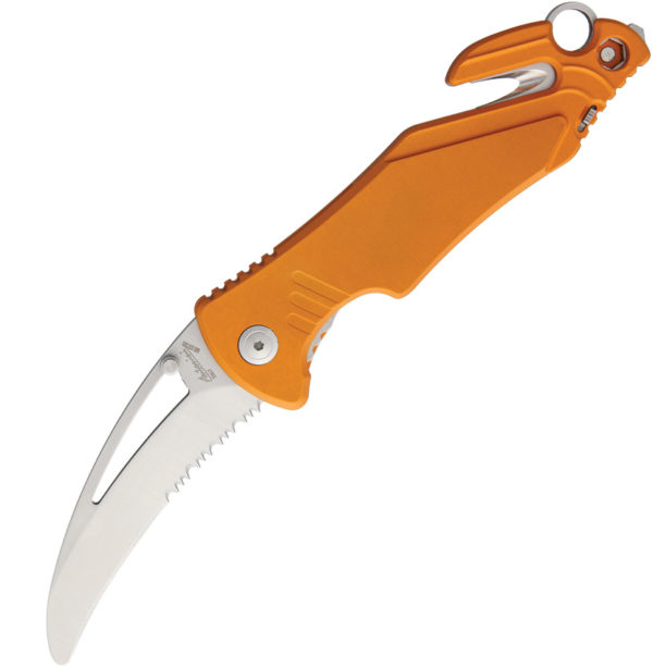 Antonini Rescue Linerlock Orange (3.5") Antonini Rescue Linerlock Orange (3.5")