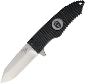 Hoffner Knives Creed Chiseled Linerlock Black (3.5″)