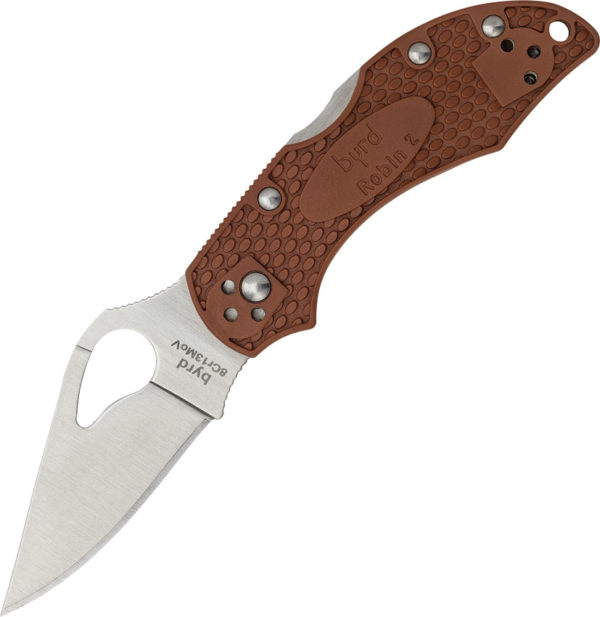 Byrd Robin 2 Lockback Brown (2.25")