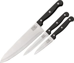 Chicago Cutlery Essentials 4 Pc Steak Knives - Black - On Sale - Bed Bath &  Beyond - 31262775