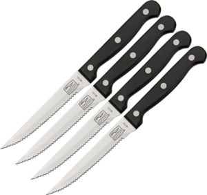 Chicago Cutlery Essentials 4 Pc Steak Knives - Black - On Sale - Bed Bath &  Beyond - 31262775