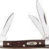 Case Cutlery Small Stockman Brown Delrin