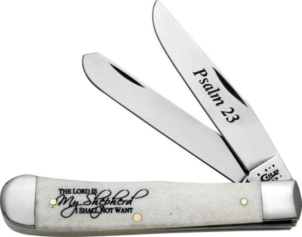 Case Cutlery Psalm 23 Trapper Case Cutlery Psalm 23 Trapper