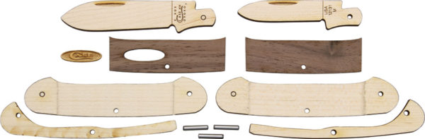 Case Cutlery Wooden Knife Kit Canoe