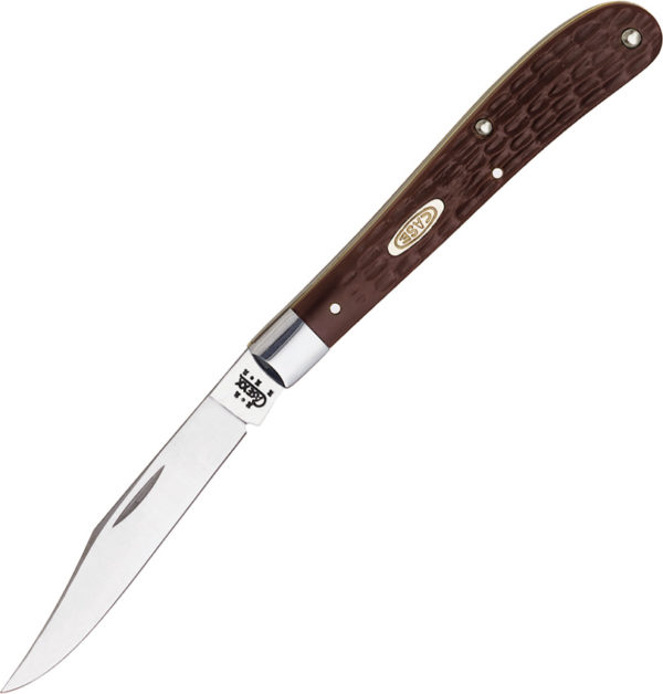 Case Cutlery Slimline Trapper Brown Delrin