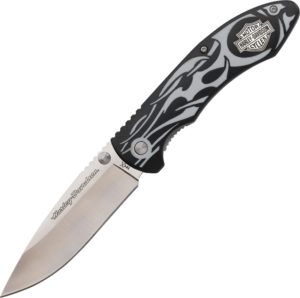 Case Cutlery Harley Tec X Linerlock Black (3.5″)