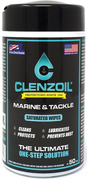 Clenzoil Marine/Tackle Saturated Wipes
