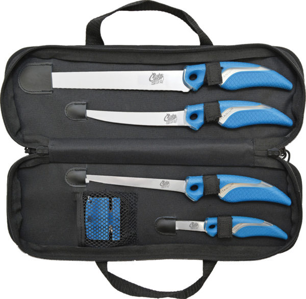 Camillus Cuda 6pc Knife/Sharpener Set Camillus Cuda 6pc Knife/Sharpener Set