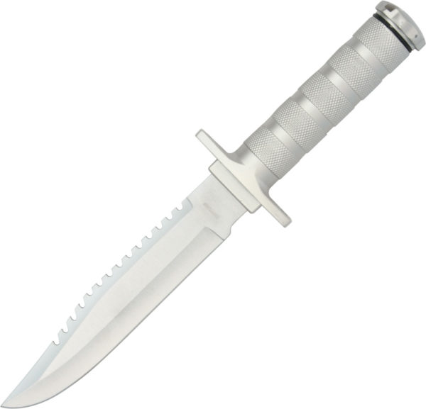 Rite Edge Survival Knife Silver (6.75")