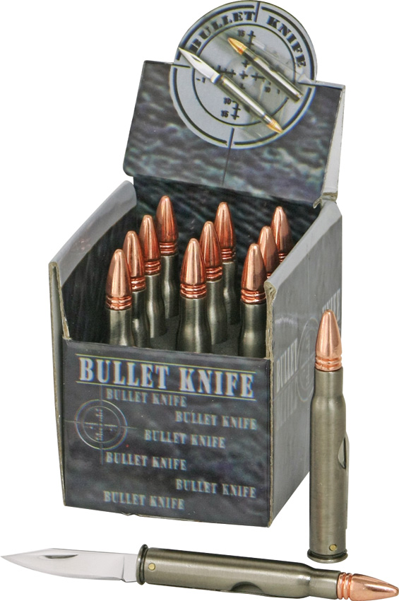China Made 30-06 Bullet Knife Display (1.5")