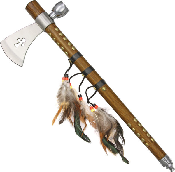 Rite Edge Feather Tomahawk Peace Pipe