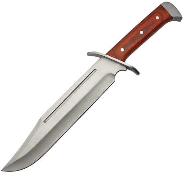 Rite Edge Bowie Wood with Sheath (10")