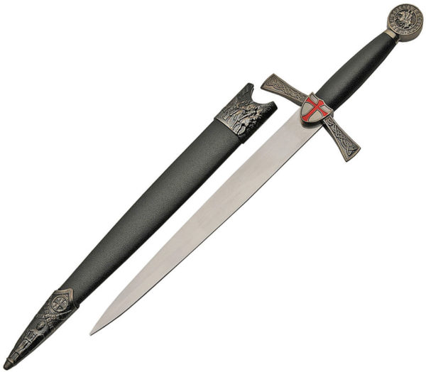 China Made Knights Templar Dagger (9")