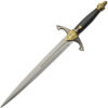 China Made Knights Dagger Gold (7.75")