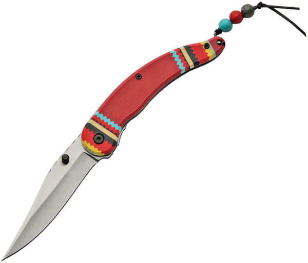 Rite Edge Spirit Linerlock A/O Red (3.75")