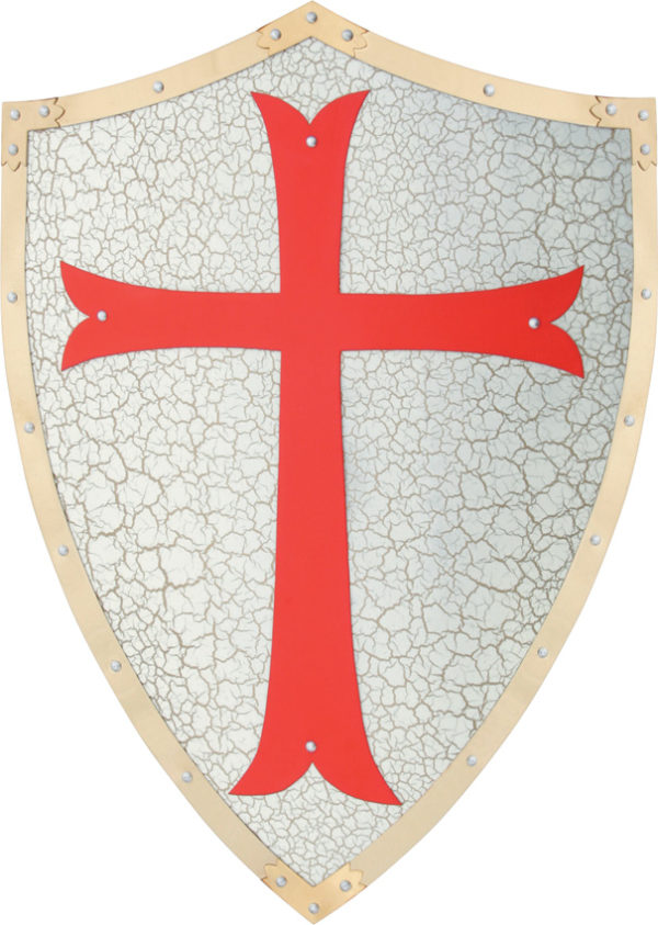 China Made Knights Templar Shield