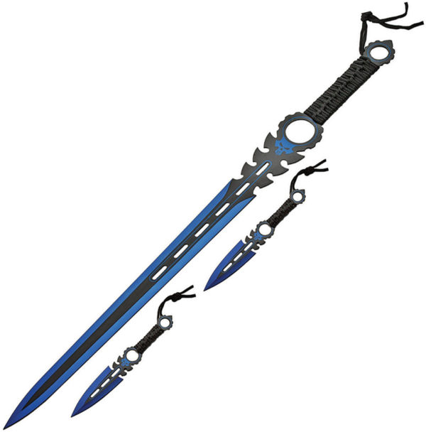 China Made Monster Sword Set Blue China Made Monster Sword Set Blue