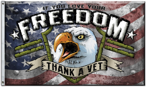 Flags Thank A Vet Flag