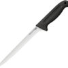 Cold Steel Commercial Series 8"" Filet, CS 20VF8SZ, Cold Steel Commercial Series 8"" Filet Standard Polymer Knife Black(Satin 8") CS 20VF8SZ