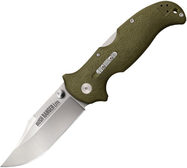 Cold Steel Bush Ranger Lite Rocker, CS 20A, Cold Steel Bush Ranger Lite Rocker GFN Knife OD Green(Satin) CS 21A