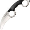 Cold Steel Double Agent I, CS 39FK, Cold Steel Double Agent I Hawkbill Polymer Black Knife (Satin,Plain) CS 39FK