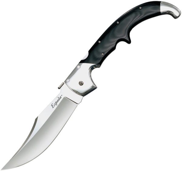 Cold Steel Espada Extra Large, CS 62MA, Cold Steel Espada Extra Large Trailing Point G10 Black/Gray Knife (Satin) CS 62MA