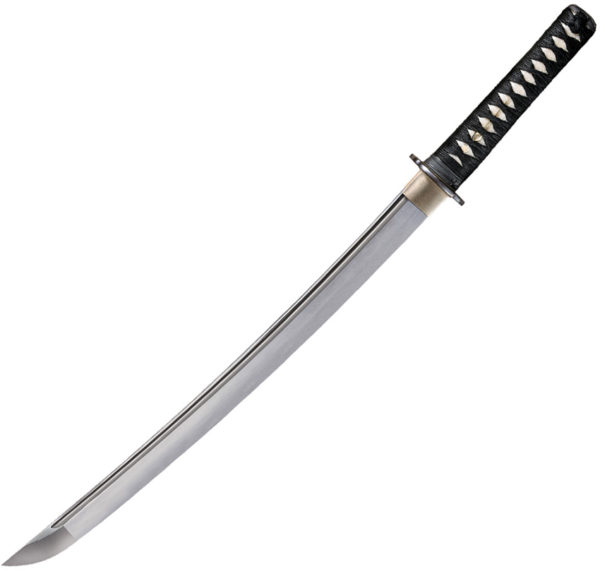 Cold Steel Wakizashi Warrior Series, CS 88BWW, Cold Steel Wakizashi Warrior Series Cord Black Sword (Satin) CS 88BWW