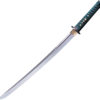Cold Steel Dragonfly Wakizashi, CS 88DW, Cold Steel Dragonfly Wakizashi Cord Green Sword (Satin) CS 88DW