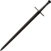 Cold Steel MAA Hand-and-a-Half, CS 88HNHM, Cold Steel MAA Hand-and-a-Half Leather Black Sword (Black Stonewash) CS 88HNHM