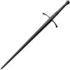 Cold Steel MAA Italian Long Dagger Point Leather Black Sword (Satin) CS 88ITSM