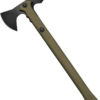 Cold Steel Trench Hawk Drop Forged Axe, CS 90PTHG, Cold Steel Trench Hawk Drop Forged Axe Polypropylene OD Green (Black Stonewash) CS 90PTHG