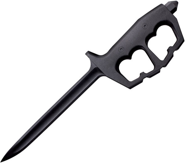 Cold Steel Chaos Stiletto, CS 92FNTST, Cold Steel Chaos Stiletto Dagger Point Griv-Ex Black Knife (Black Stonewash) CS 92FNTST