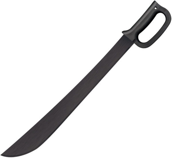Cold Steel Latin D-Guard Machete, CS 97AD21S, Cold Steel Latin D-Guard Machete Polymer Black (Black Stonewash, 21") CS 97AD21S