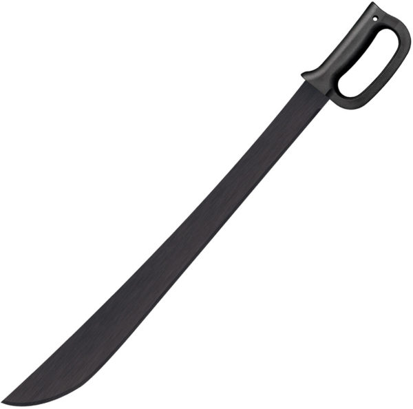 Cold Steel Latin D-Guard Machete, CS 97AD24S, Cold Steel Latin D-Guard Machete Polymer Black (Black Stonewash,24") CS 97AD24S