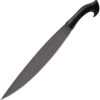 Cold Steel Barong Machete, CS 97BAM18S, Cold Steel Barong Machete Drop Point Polypropylene Black Knife (Black Stonewash) CS 97BAM18S