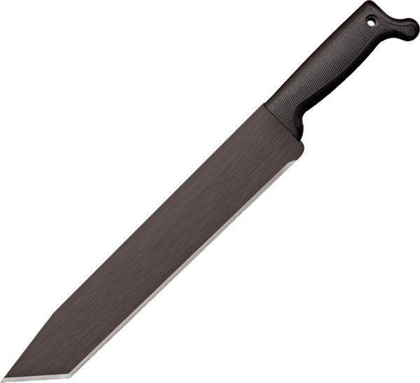 Cold Steel Machete, CS 97BTMS, Cold Steel Machete Tanto Point Polypropylene Black Knife (Black Stonewash) CS 97BTMS
