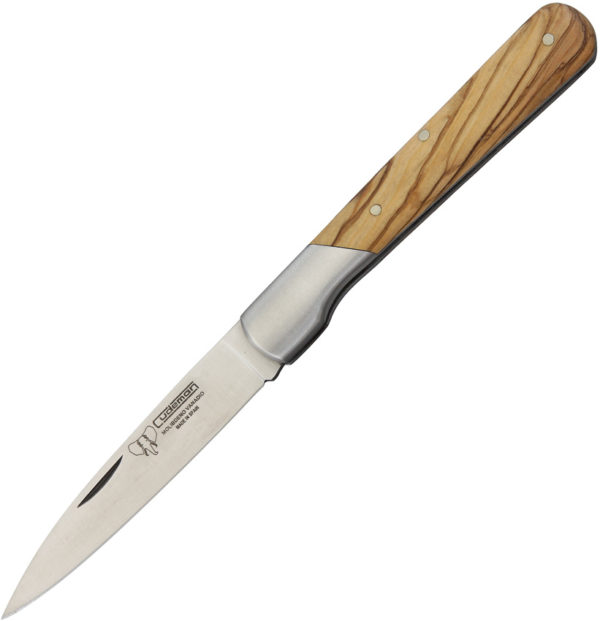 Cudeman Olive Wood Folder (3.5")