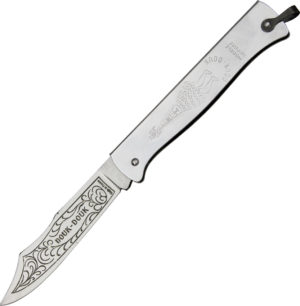 Douk-Douk Folder Silver (3.13″)