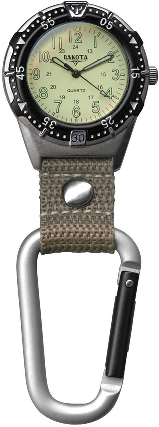 Dakota Back Packer Clip Watch Tan Dakota Back Packer Clip Watch Tan