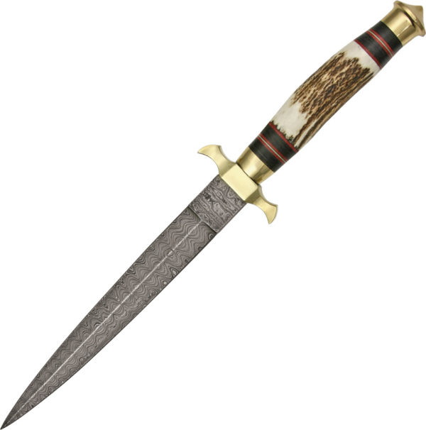 Damascus Commando Dagger (7.75")