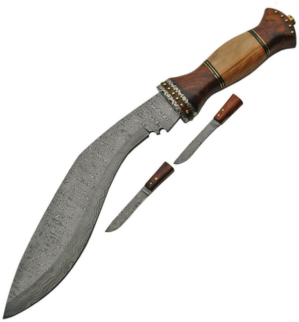Damascus Damascus Kukri (12")