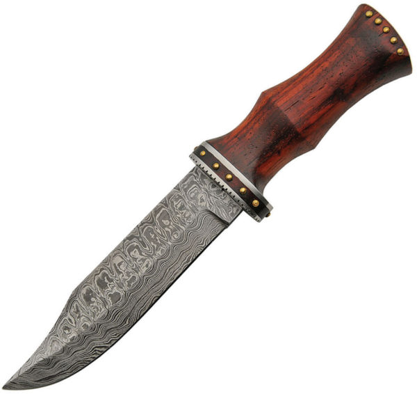 Damascus Bowie Rosewood (6.25")