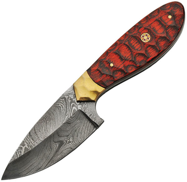 Damascus Mosaic Hunter (4.25")