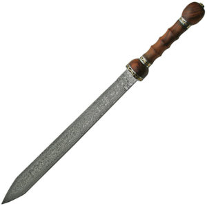 Damascus Rosewood Sword