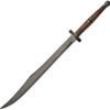 Damascus Scimitar Rosewood (24.75")