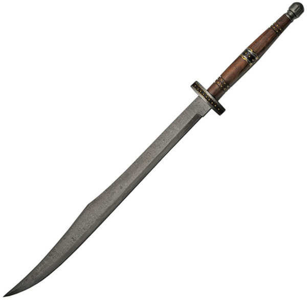 Damascus Scimitar Rosewood (24.75")