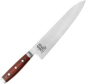 Dragon Apogee Chefs Knife Red Micarta (9.5″)