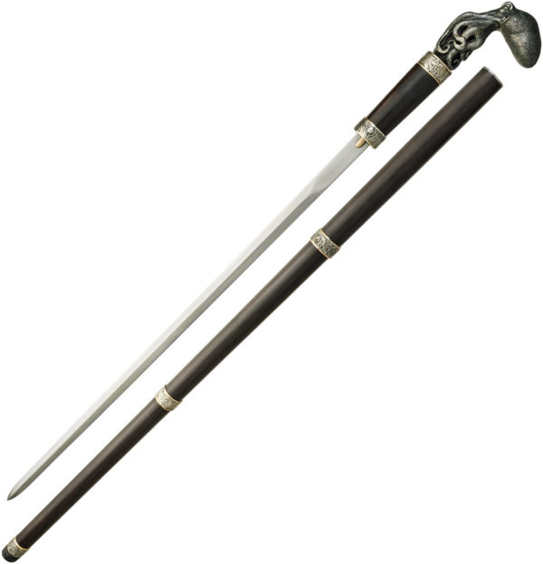 Dragon King Sword Cane Octopus (22.5") For sale