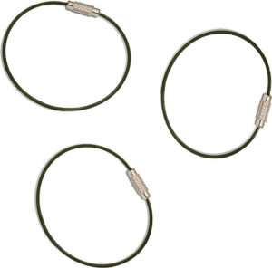 Everyman Cable Key Rings 3 Pack
