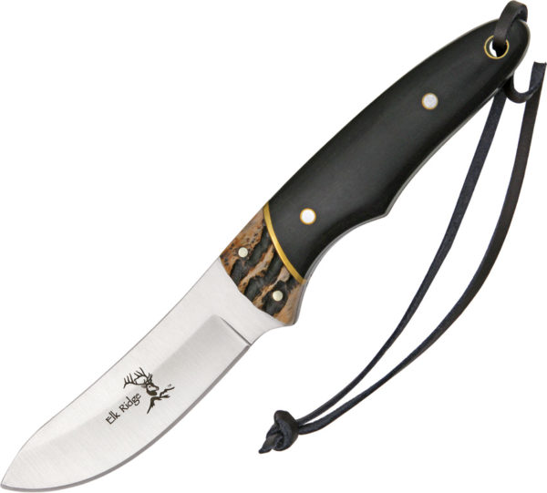 Elk Ridge Upswept ,Elk Ridge Upswept Blade,Elk Ridge Upswept Blade Hunter Black (3.38")